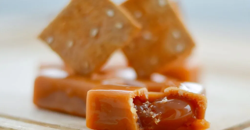 découvrez nos caramels au beurre salé, une douceur fondante et gourmande parfaite pour les amateurs de saveurs riches et équilibrées.