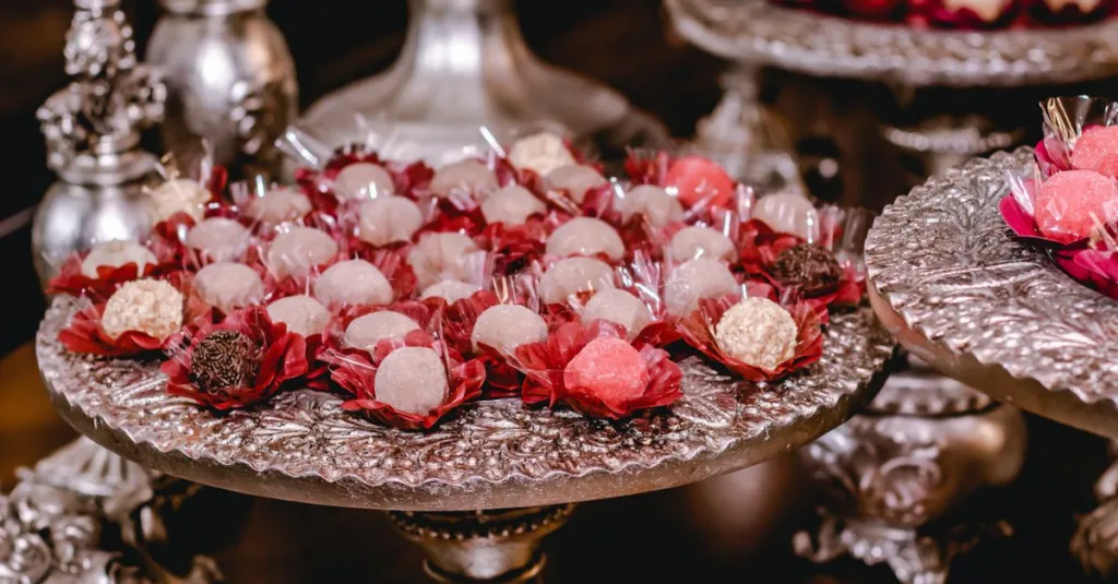 découvrez nos délicieuses douceurs pour mariage, une sélection gourmande de bonbons et friandises parfaites pour célébrer votre jour spécial avec douceur et élégance.