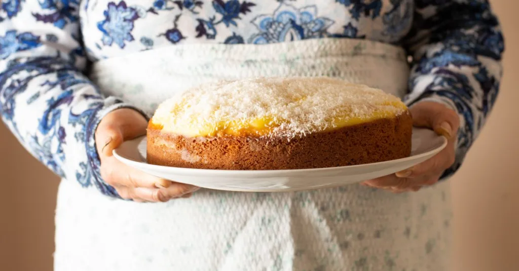 recette facile de gâteau moelleux sans levure, idéal pour une pâtisserie rapide et savoureuse.